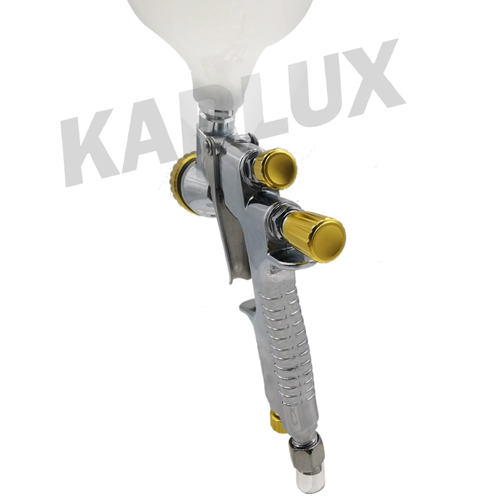 HVLP Nozzle 1.0-2.5mm Gravity Type Jet Air Spray Gun for Painting