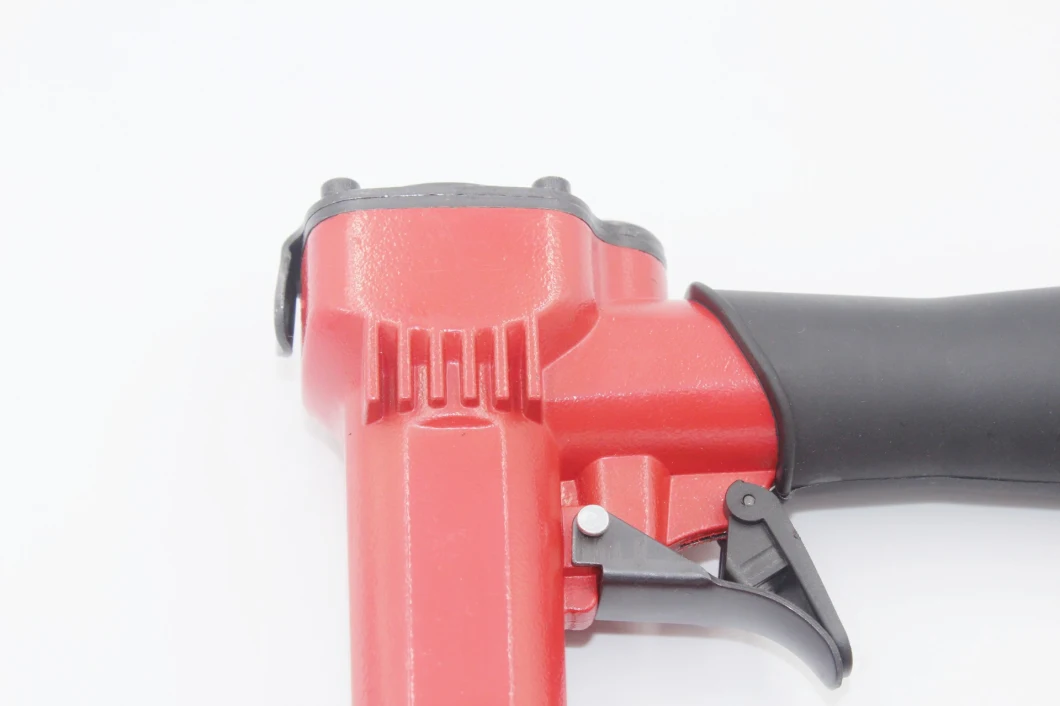 Durable Quality 22 Gauge Fine Crown Air Pneumatic Staple Gun (RED) Air Stapler 7116