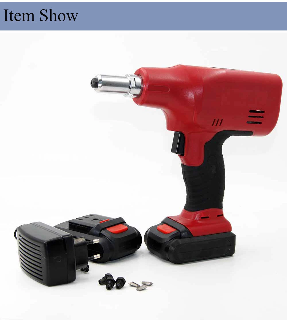 Lithium Battery Nail Gun 16.8V Li-ion Air Cordless Nailer