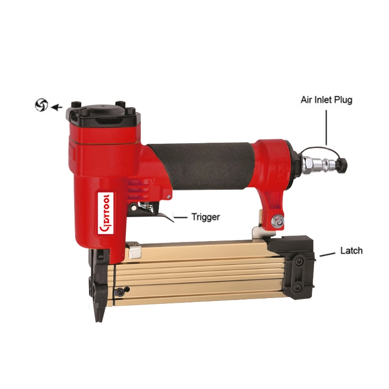 Ga. 23 Air Pin Nailer, 0.63mm Pneumatic Nailer Gun, 1-3/8