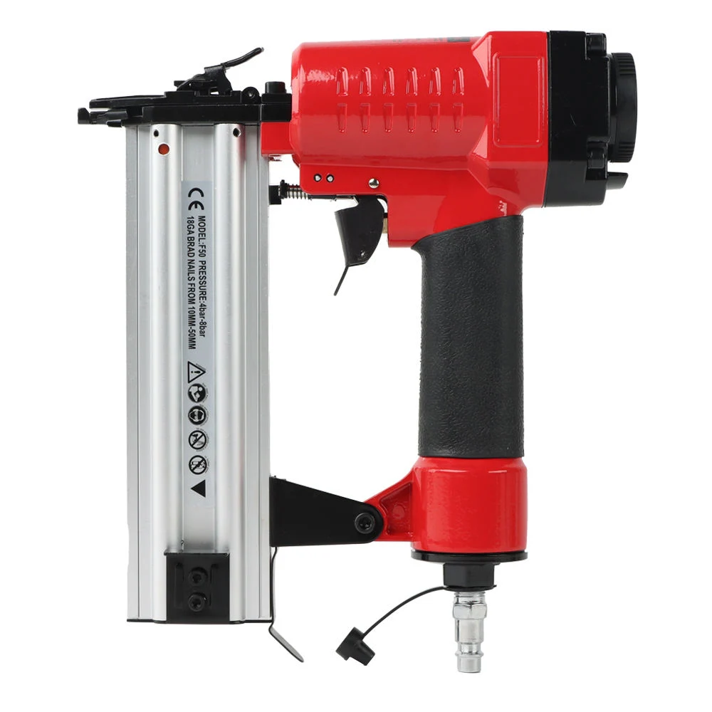 Hot Selling Air Stapler, 1/2′′ Fine Crown Stapler 380/16 420 Pneumatic Heavy Duty Staplers 6-16mm 80 Staples Gun