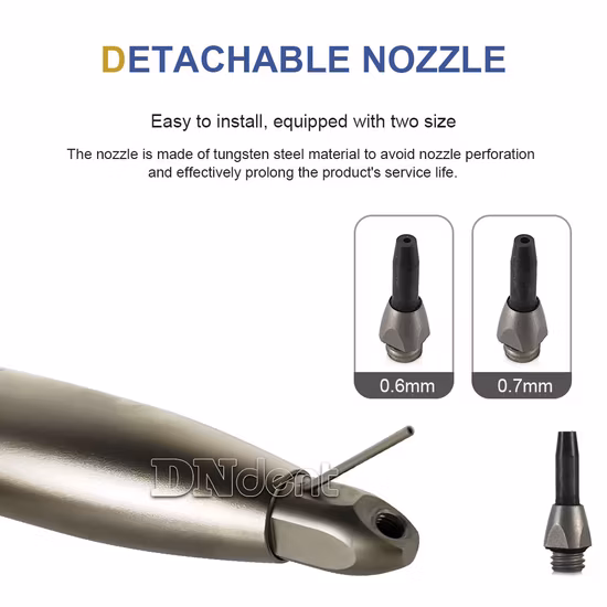 치과용 산화알루미늄 공기 연마기, 산화알루미늄 연삭 총, 치과용 샌드블라스팅