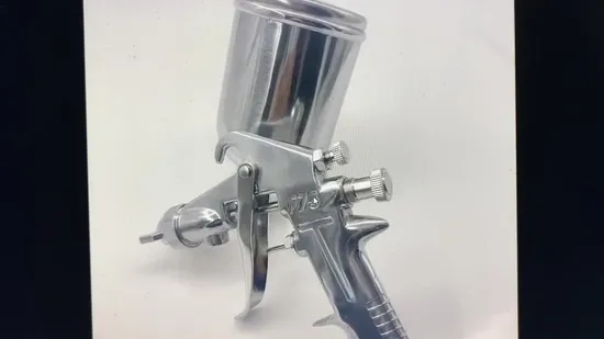 HVLP 중력 공급 공기 페인트 스프레이 건