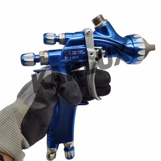 중력 공급 공기 스프레이 건, HVLP 페인트 분무기, 공압 스프레이 건