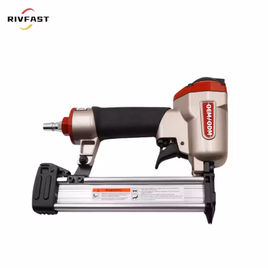 강력한 2 in 1 에어 50mm 네일 네일러 및 스테이플러 Gdy-Sf5040 40개