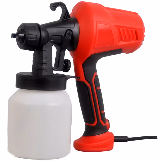 Tolhit 전동 공구 공장 400W DIY 휴대용 무선 HVLP 에어리스 스프레이 노즐 미니 페인팅 기계 홈 벽 자동차 용 전기 페인트 스프레이 건